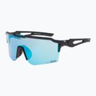 Occhiali da sole GOG Valhalla nero opaco/riflesso blu cielo