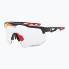 Occhiali da sole GOG Loki black/red reflex red