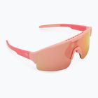 Occhiali da sole per bambini GOG Petra matt light pink/pink reflex red