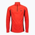 Felpa in pile 4F da uomo M045 rosso