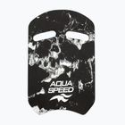 AQUA-SPEED tavola da nuoto Uni Swirl nero