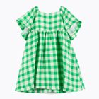 Abito KID STORY per bambini Griglia verde lino