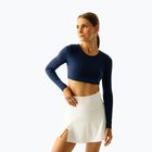 Top da yoga da donna JoyInMe Core Crop Top dark navy
