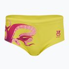 SWEEP Aqua Kraken, boxer da bagno da uomo rosa/giallo