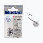Mustad Classic 001 testa jig 3 pezzi misura 1