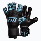 Guanti da portiere Football Masters Invictus X Training nero/blu