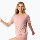 Maglietta da allenamento da donna Carpatree Simply Seamless rosa liscio