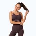 Reggiseno sportivo Carpatree Allure Seamless berry brown