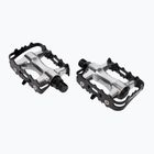 Pedali per bicicletta ACCENT Basic argento/nero