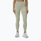 Leggings da allenamento da donna 4F Solar Punk FNK F399 light green allover