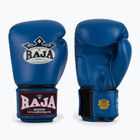 RAJA BOXING Guanti da boxe singoli standard in vera pelle blu
