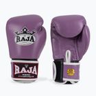 RAJA BOXING Guanti da boxe singoli standard in vera pelle viola