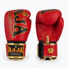 RAJA BOXING Origine Standard Guantoni da boxe rossi in vera pelle