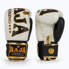 RAJA BOXING Origine Standard Guantoni da boxe bianchi in vera pelle