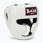 Casco RAJA BOXING in vera pelle bianco