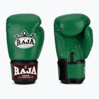 Guantoni da boxe RAJA BOXING Single Semi Leather green