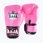 Guantoni da boxe RAJA BOXING Single Semi Leather pink