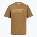 T-shirt da uomo PROSTO Big Logo cinnamon beige