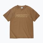 T-shirt da uomo PROSTO Big Logo cinnamon beige