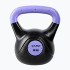 Kettlebell HMS KPC04 4 kg black/purple