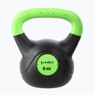 Kettlebell HMS KPC06 6 kg black/green