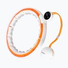 Hula hop con peso e contatore HMS HHM21 bianco/arancio