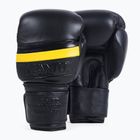 MANTO Guanti da boxe nero carbone