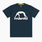 Maglietta da uomo MANTO Vibe 25 blu/navy bianco