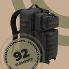 Zaino di evacuazione TACTICPACK Operative black