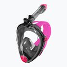 AQUA-SPEED Spectra 2.0 maschera integrale per snorkeling nero/rosa