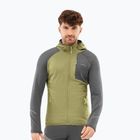 Felpa da trekking uomo Viking Birger Hoodie olive/dark grey