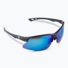 Occhiali da sole GOG Pico blu navy opaco/bianco-blu policromatico