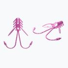 Libra Lures Pro Nymph Krill esca in gomma 15 pezzi rosa perla