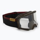 Occhiali da ciclismo Leatt Velocity 4.0 MTB X-Flow timber/clear