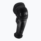 Protezioni Leatt 3DF Hybrid EXT nere per ginocchia e tibie da bicicletta