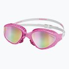 Occhialini da nuoto BuddySwim OzeanX Mirror pink/white/iridium