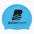 Cuffia da nuoto BuddySwim BLogo Silicone blue
