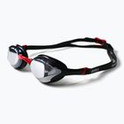 Occhialini da nuoto ZONE3 Volare Streamline Racing black/red/silver polarized mirror revo
