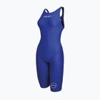 Costume da bagno intero da donna ZONE3 Performance Speed Kneeskin blue/white
