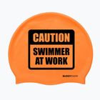 BuddySwim CSW Cuffia da nuoto in silicone arancione