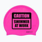 BuddySwim CSW Cuffia da nuoto in silicone rosa