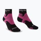 Calze da trekking da donna Bridgedale Hike Midweight Performance Ankle black/pink