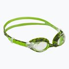 Occhiali da nuoto FINIS Adventure verde serpente