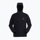 Giacca a vento Arcteryx Squamish Hoody nera da uomo
