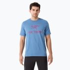 T-shirt Arcteryx Arc'Word Logo da uomo, lavaggio stone wash