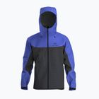 Giacca antipioggia Arcteryx Alpha electra / black sapphire da uomo