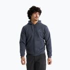Felpa in pile da trekking da uomo Arcteryx Emblem Fleece Full-Zip Hoody dark stratus