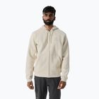 Felpa in pile da trekking da uomo Arcteryx Emblem Fleece Full-Zip Hoody sea salt
