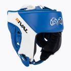 Rival Casco da boxe da competizione amatoriale copricapo blu/bianco