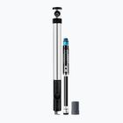Crankbrothers Klic HP Gauge + pompa da bicicletta CO2 120 psi argento